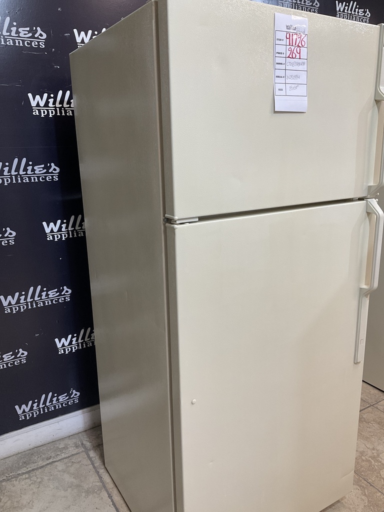 Hotpoint Used Refrigerator Top and Bottom 28x64 1/2